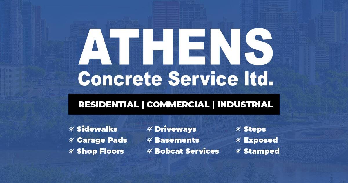 Athens Concrete Ltd. Edmonton Concrete Services